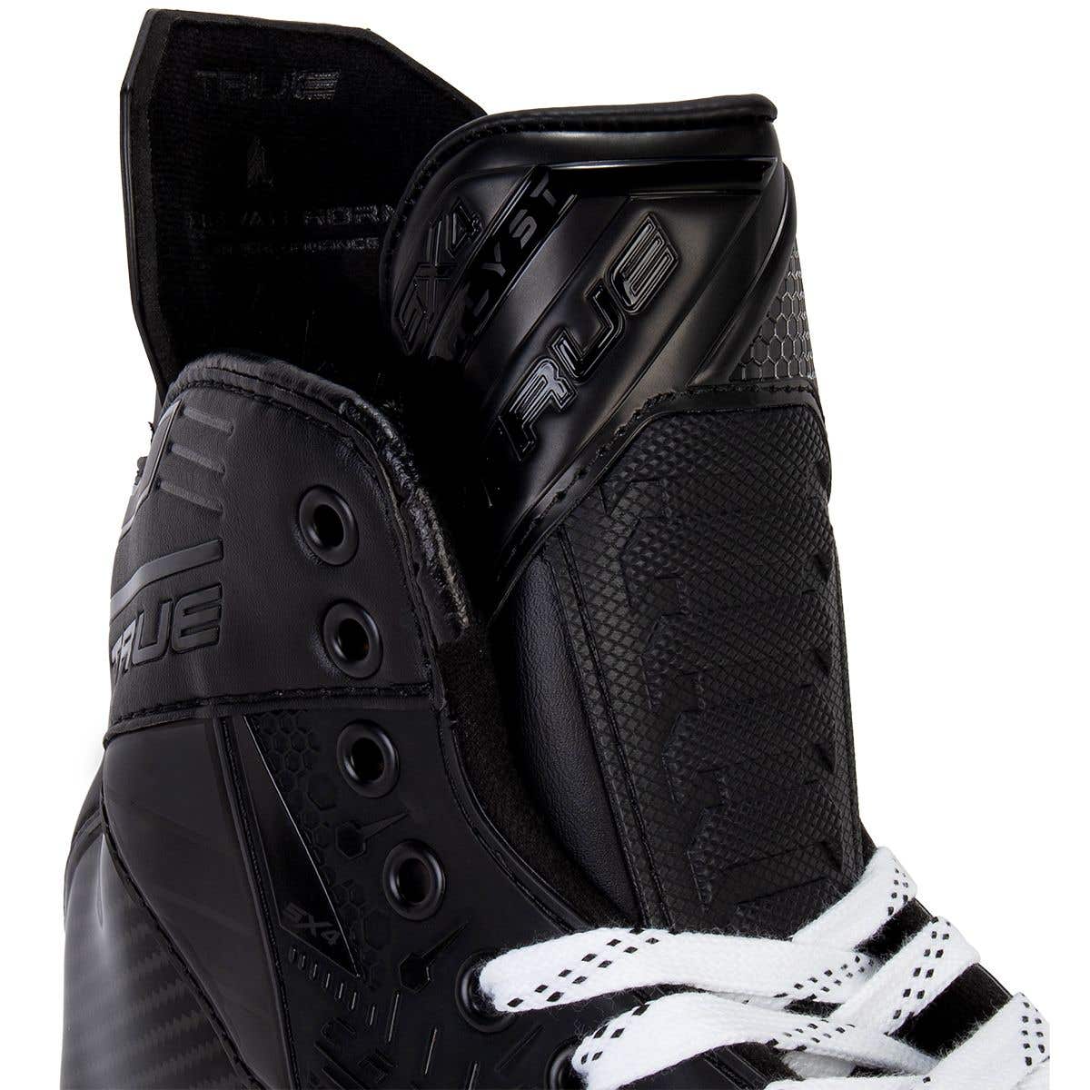  True Catalyst 5X4 Junior Ice Hockey Skates - Black Out