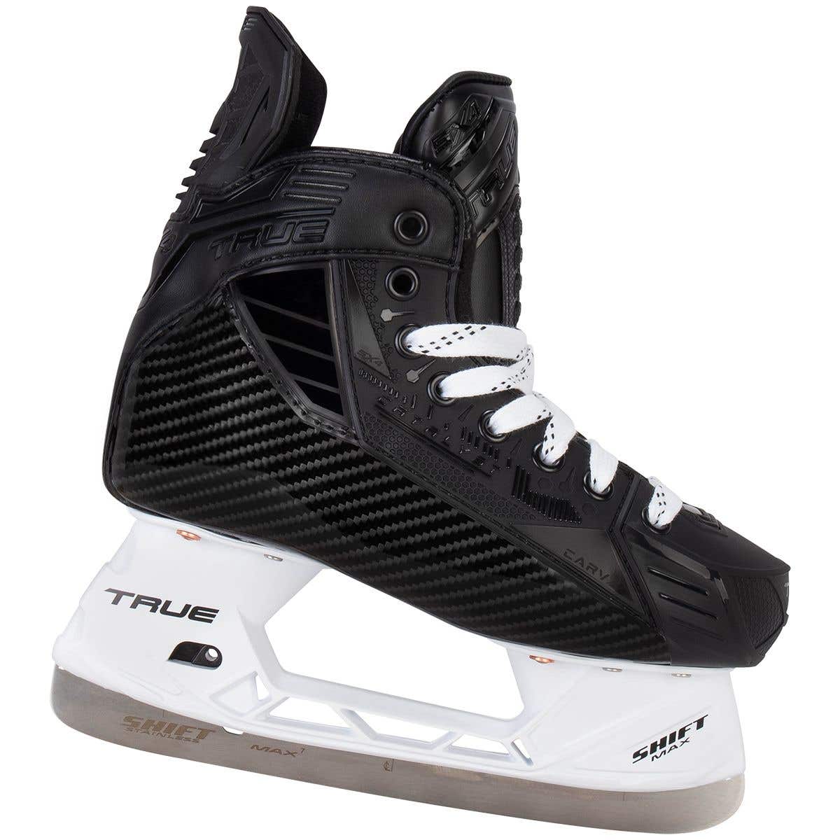  True Catalyst 5X4 Junior Ice Hockey Skates - Black Out