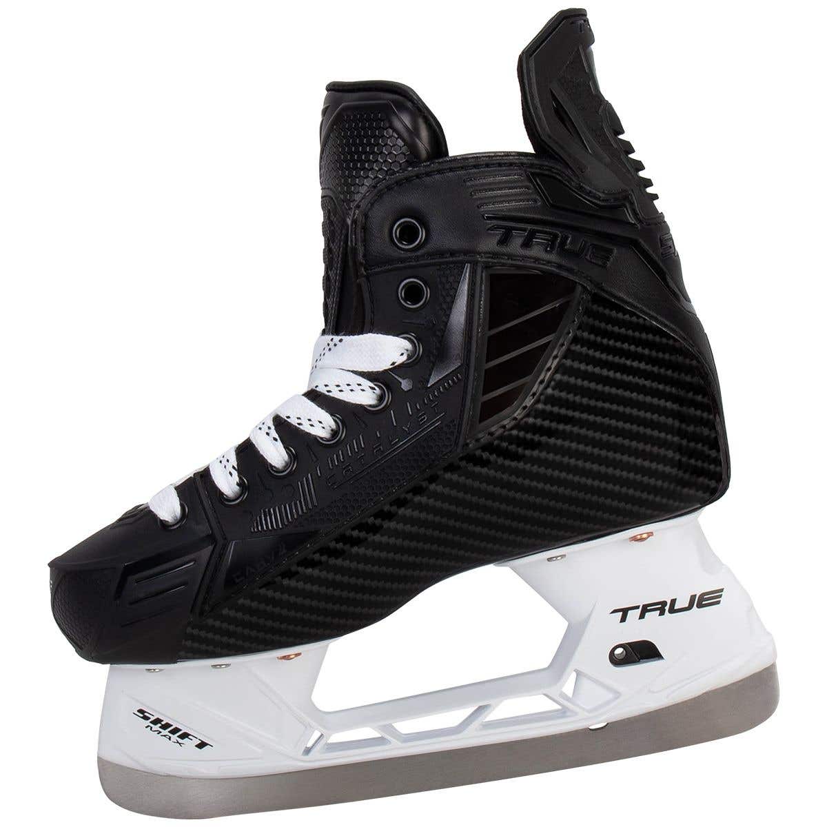  True Catalyst 5X4 Junior Ice Hockey Skates - Black Out