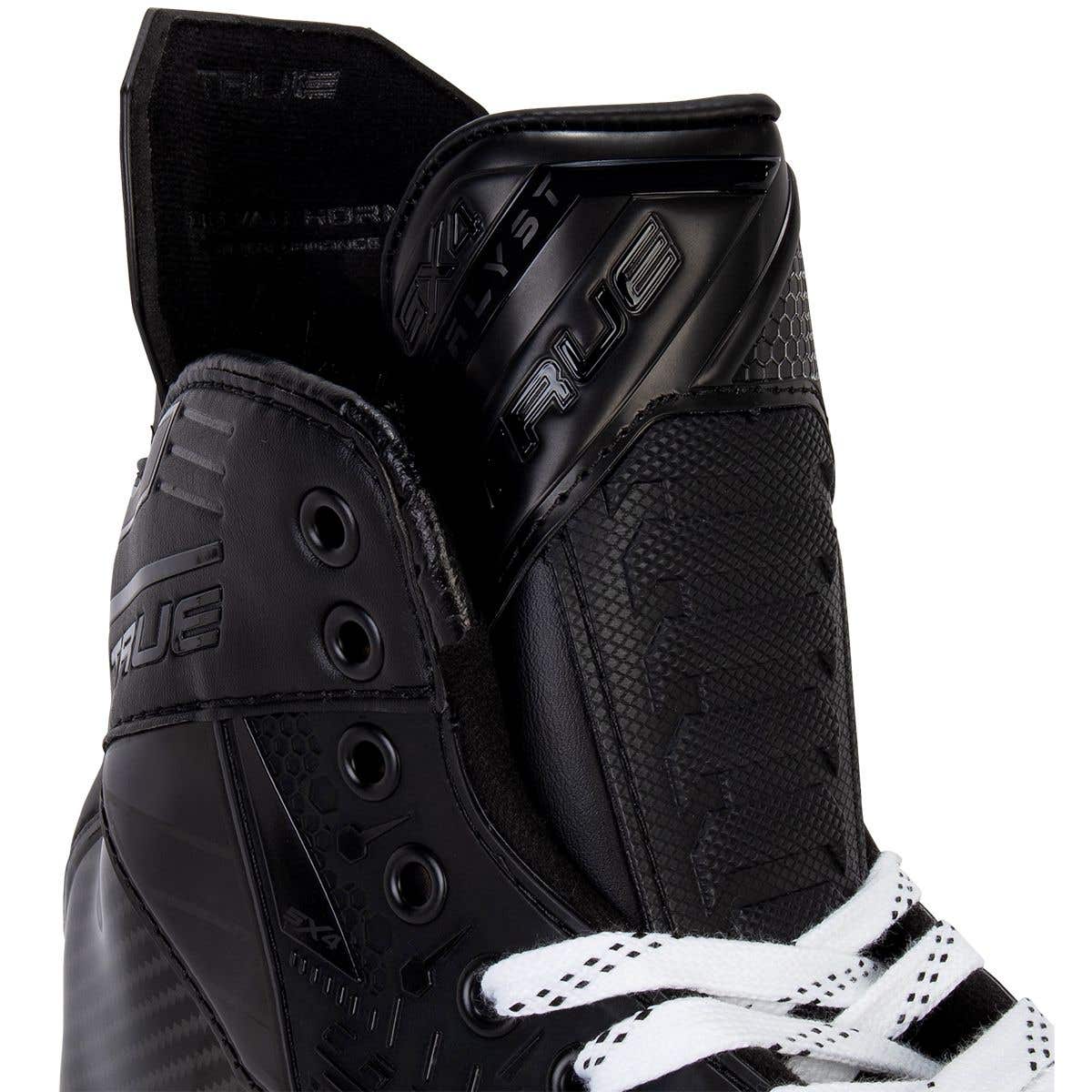  True Catalyst 5X4 Senior Ice Hockey Skates - Black Out