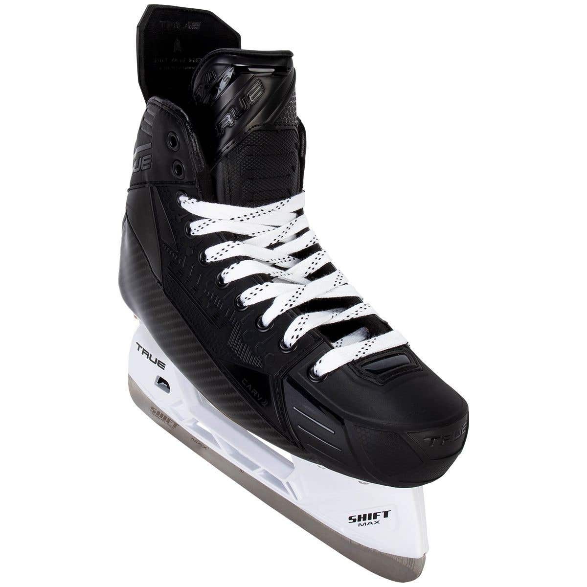  True Catalyst 5X4 Senior Ice Hockey Skates - Black Out