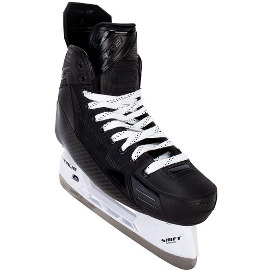  True Catalyst 5X4 Senior Ice Hockey Skates - Black Out