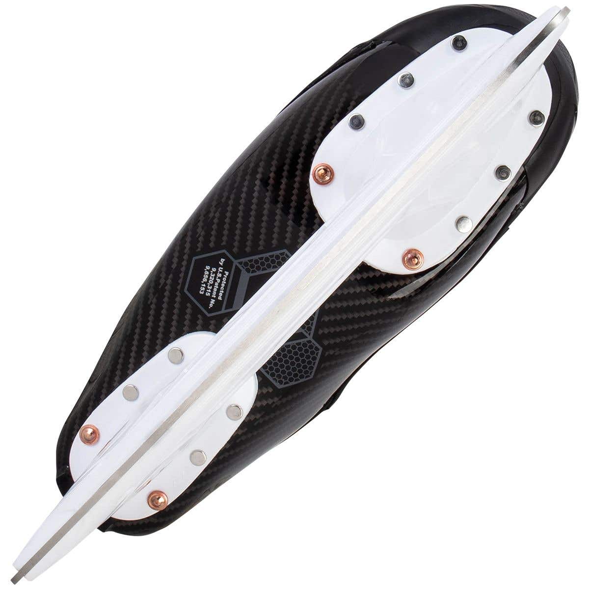  True Catalyst 5X4 Senior Ice Hockey Skates - Black Out