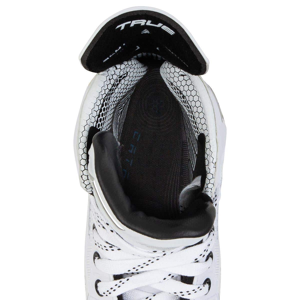  True Catalyst 5X4 Junior Ice Hockey Skates - White Out