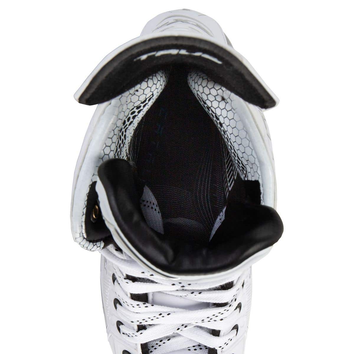 True Catalyst 5X4 Senior Ice Hockey Skates - White Out