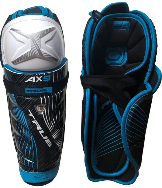 True Hockey True AX9 Junior Shin Guards