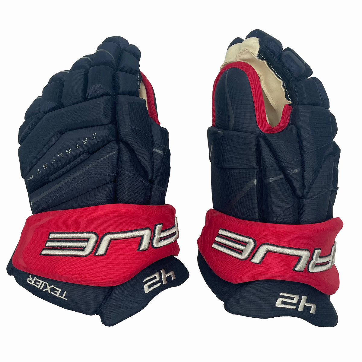  True Catalyst 9X - NHL Pro Stock Glove - Alexandre Texier (Navy/Red)
