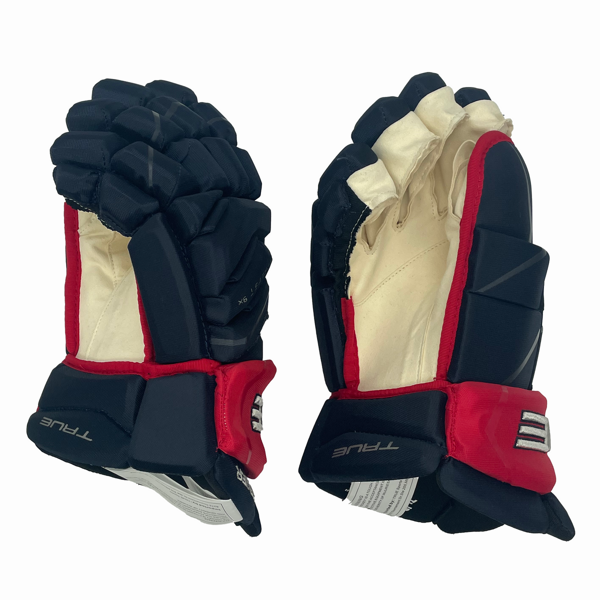 True Catalyst 9X - NHL Pro Stock Glove - Alexandre Texier (Navy/Red)