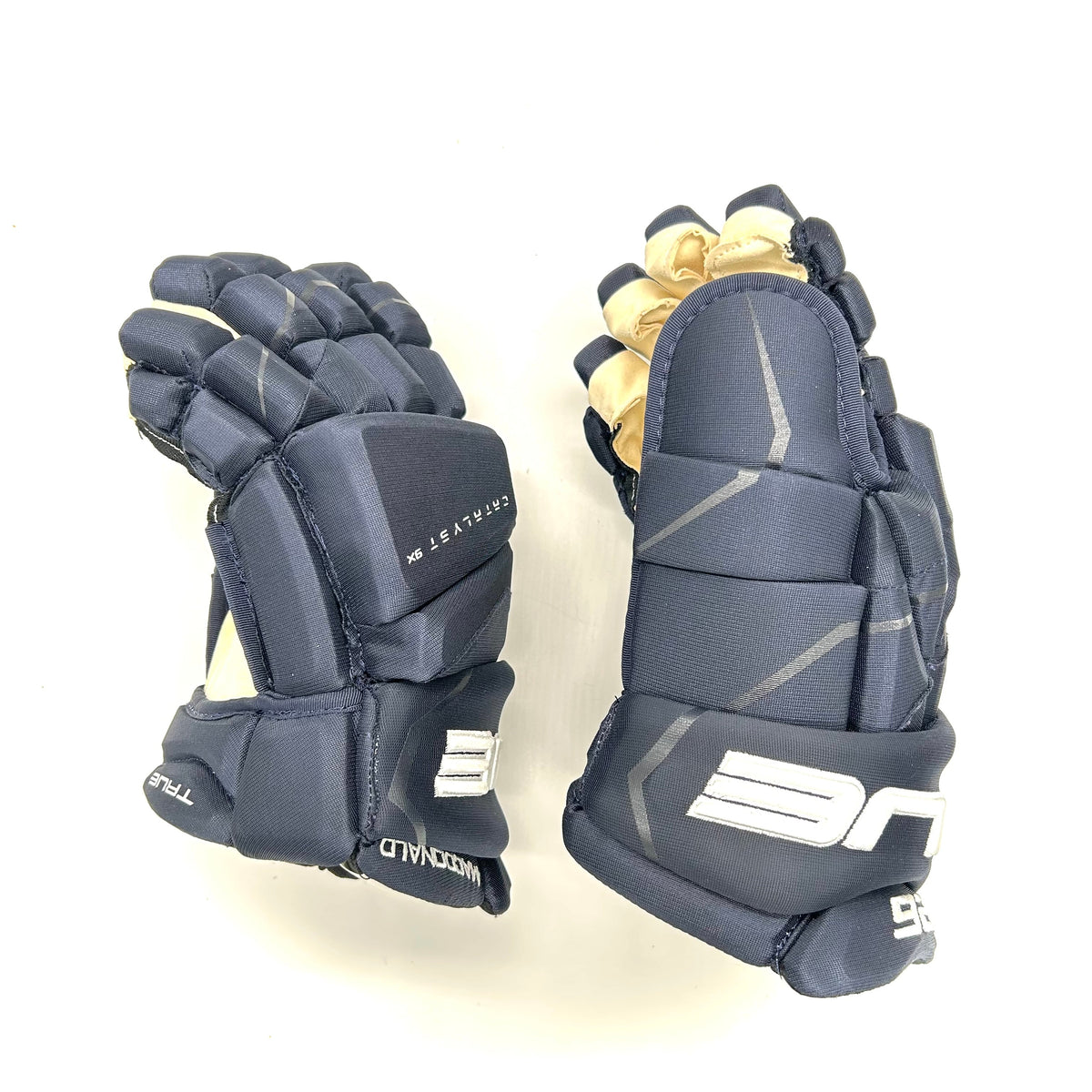  True Catalyst 9X - NHL Pro Stock Glove - Jacob MacDonald (Navy)