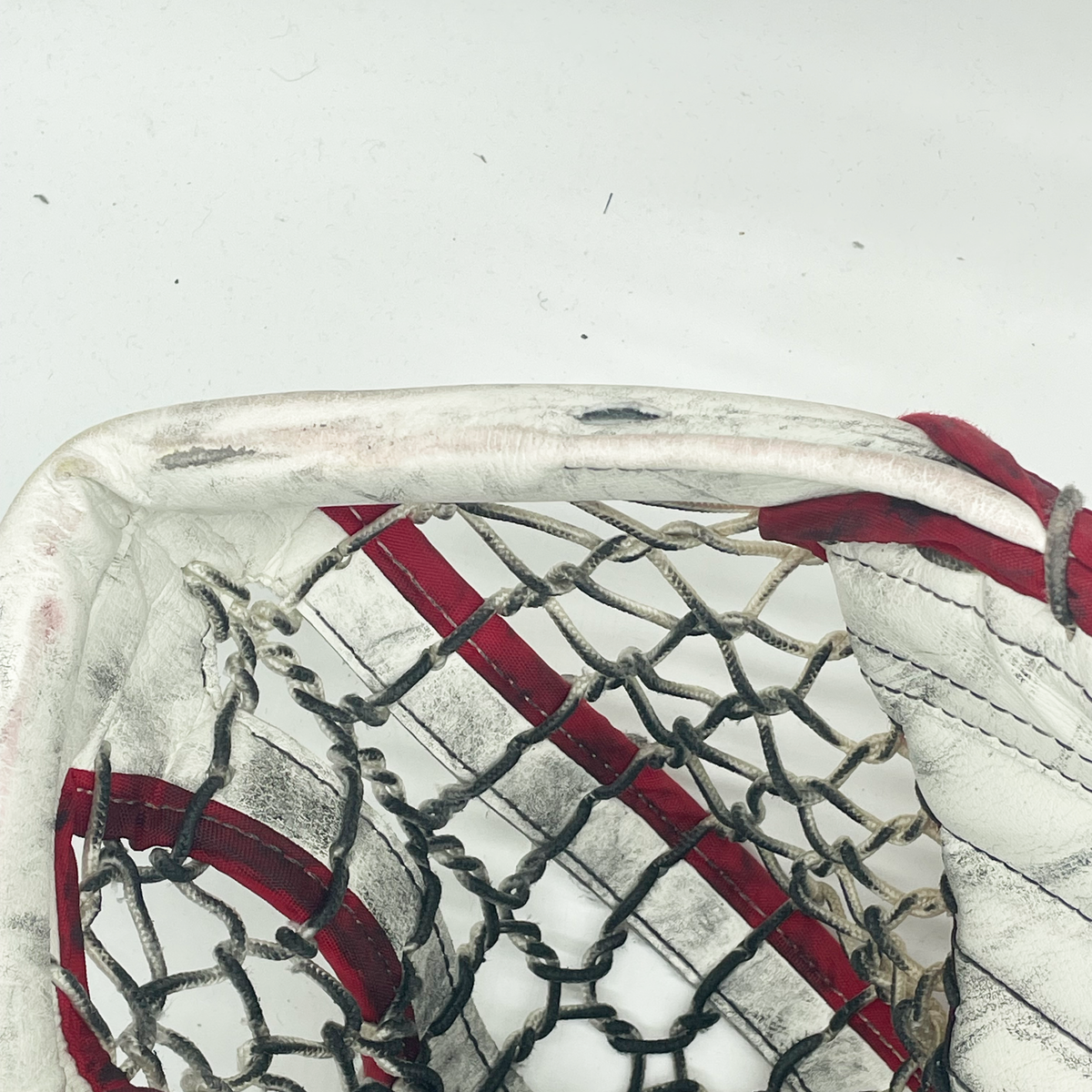  True Catalyst PX3 - Used Pro Stock Goalie Glove (Red/White/Yellow)