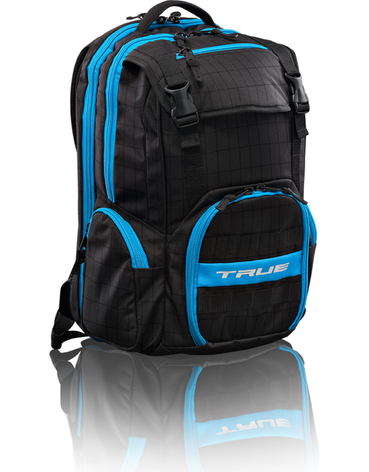 True Hockey True 2021 Elite Backpack (Black/Blue)