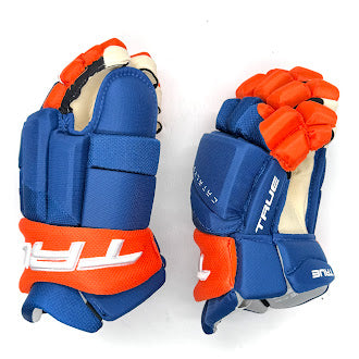  True Catalyst Pro - Pro Stock Gloves (Blue/Orange)