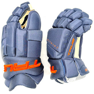  True Catalyst Pro - Pro Stock Gloves (Navy/Orange)