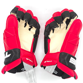  True Catalyst 9X - NHL Pro Stock Glove - Calvin De Haan (Red/Black)